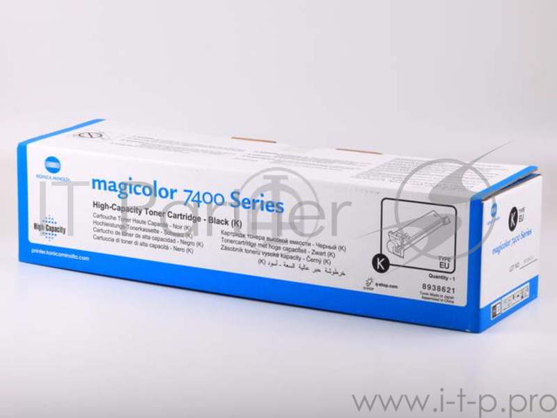 Тонер-картридж Konica-Minolta mc7450 черный 15K