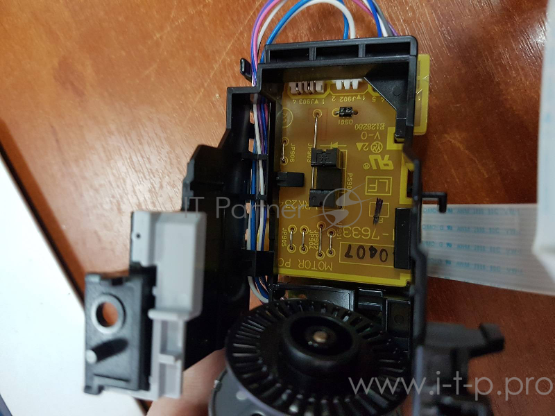 Главный мотор HP LJ P1566/P1606/M1536 (RM1-7544/RM1-7624)