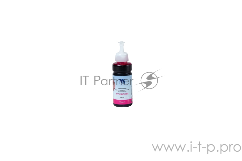 Расходные материалы NV Print Чернила NV-INK100M универсальные на водной основе для аппаратов Canon/Epson/НР/Lexmark (100ml), пурпурный