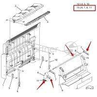 Ремкомплект рукоятки двери XEROX WC 5020 (604K43870)