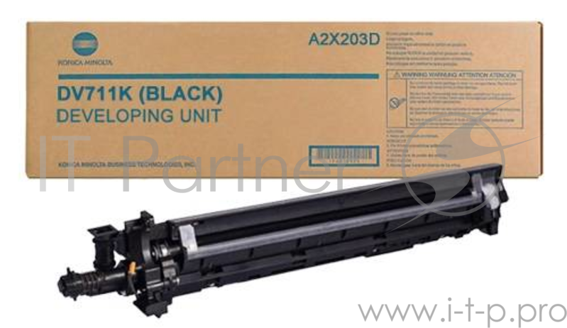 Блок проявки Konica-Minolta bizhub C654/754/Pro C754 черный DV-711K