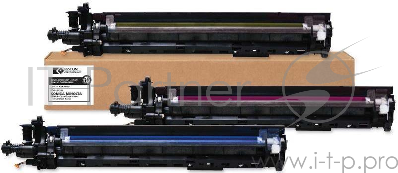 Блок проявки Konica-Minolta bizhub C224/C224e/C284/C284e/C364/C36 Develop ineo+ 224/284/364/545/554 DV-512M красный (Katun)