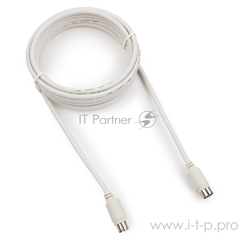 Кабель Кабель удлинитель PS/2 порта 6F/6M, 3.0м, Gembird, пакет CC-142-10