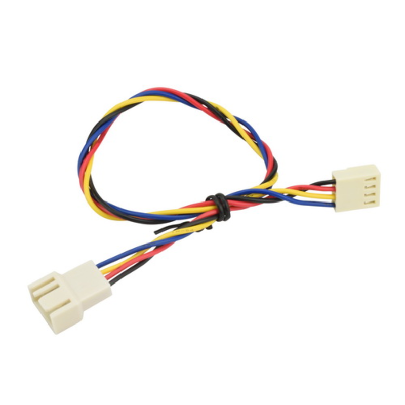 Кабель ACD-0296L, 23cm 4-Pin to 4-Pin Fan Extension Cord ( CBL-0296L) (MD-5707083)