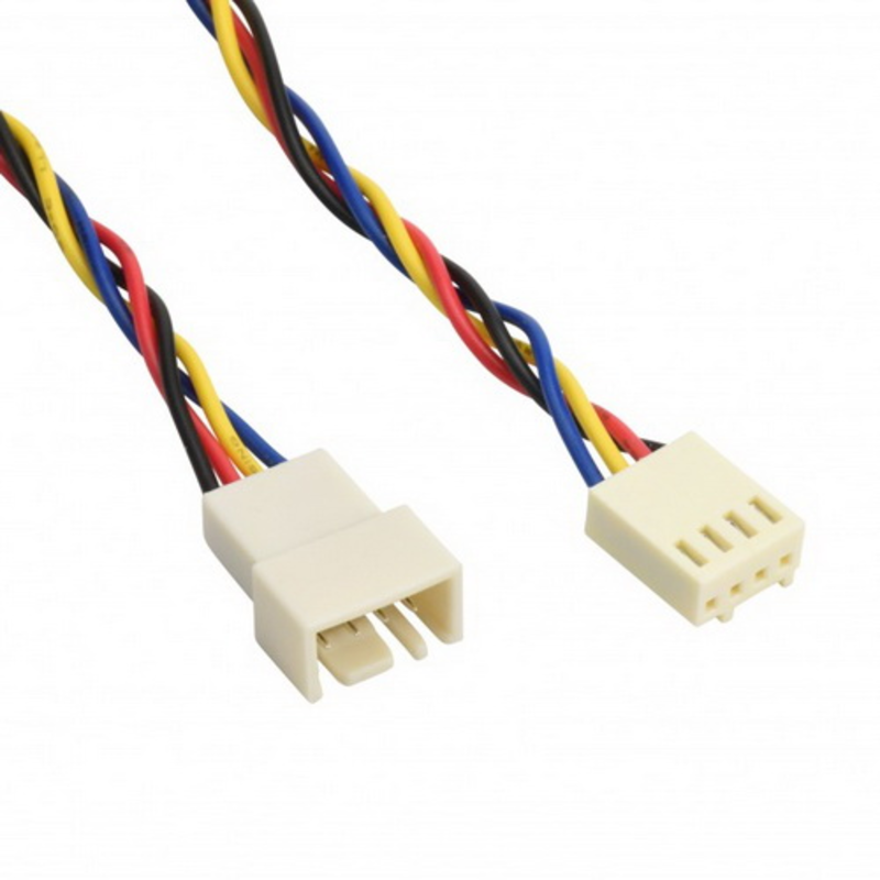 Кабель ACD-0296L, 23cm 4-Pin to 4-Pin Fan Extension Cord ( CBL-0296L) (MD-5707083)