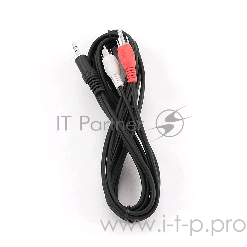 Кабель Кабель аудио Gembird, джек3.5 / 2xRCA, 2.5м CCA-458-2.5M