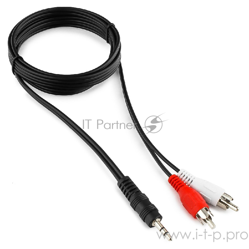 Кабель Кабель аудио Gembird, джек3.5 / 2xRCA, 1.5м CCA-458