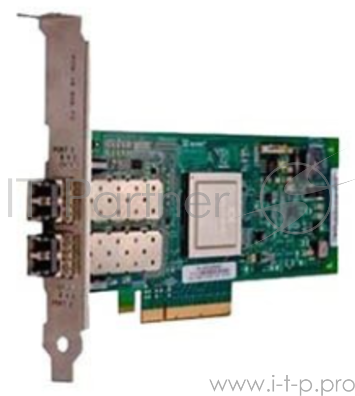 Контроллер DELL Controller HBA FC QLogic 2562 Dual Port, 8Gb Fibre Channel, 2xTranceiver LC connectors Full Height (analog 406-10695)