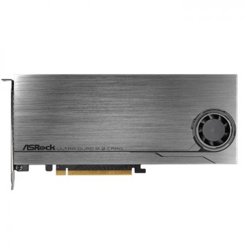 Контроллер ULTRA QUAD M.2 CARD, PCI Express 3.0x16 x 4 x Ultra M.2 NVMe RAID massive RTL {20}