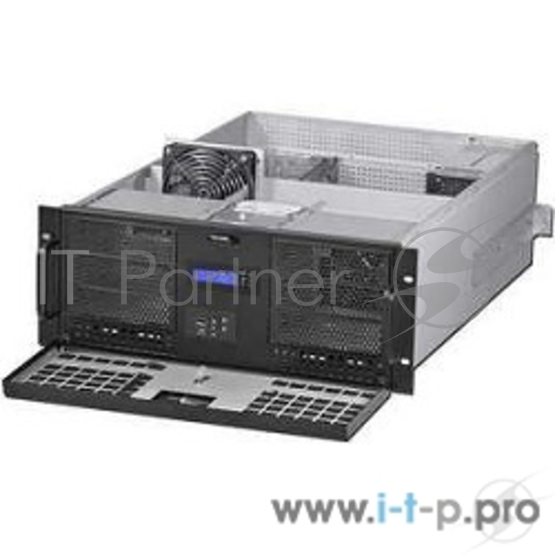 Корпус Procase GE401L-B-0 черный {4U, глубина 650мм, MB 12