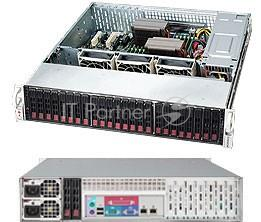 Корпус Supermicro Chassis CSE-216BE2C-R920LPB, 2U, Dual Expander, SASIII, Redundant PSU, Low Profile - Black