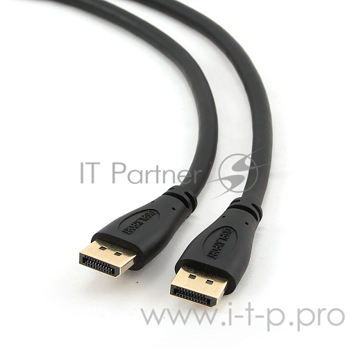 Кабель Кабель DisplayPort Gembird, 1.8м, 20M/20M, черный, экран, пакет CC-DP-6