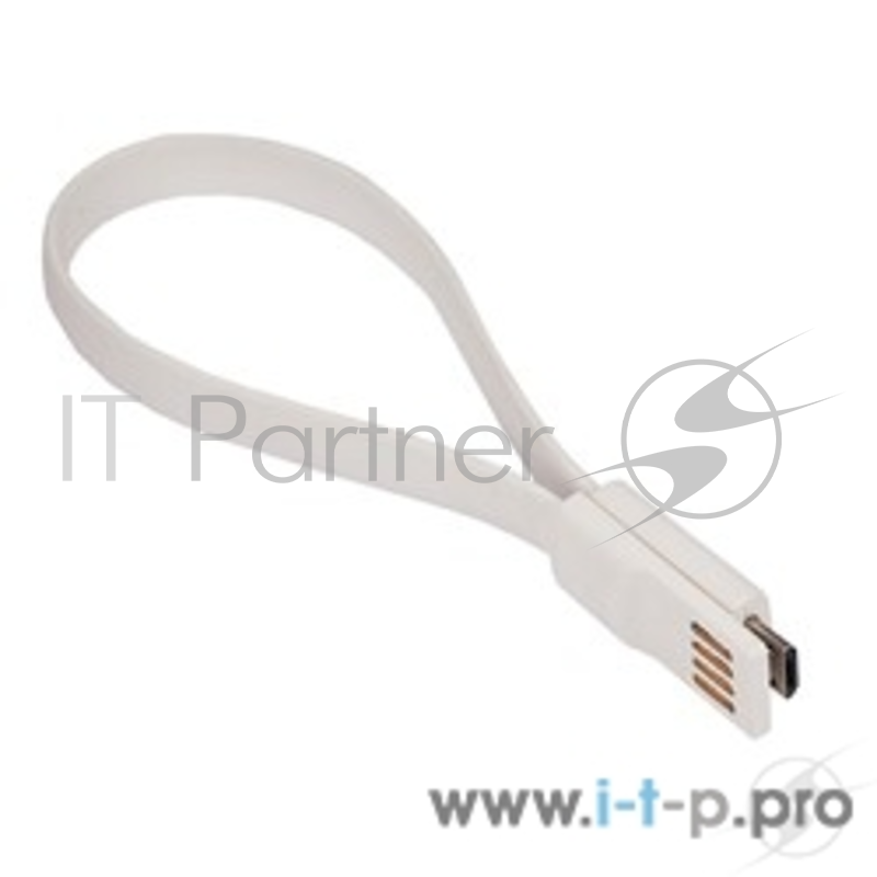 Кабель Кабель Continent USB A - микро USB B 2.0 с магнитом , DCU-1022WT /OEM