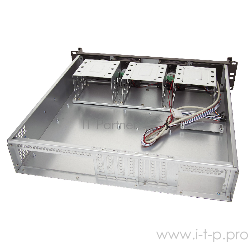 Серверный корпус Exegate Pro 2U420-06 <RM 19, высота 2U, глубина 420, без БП, USB>