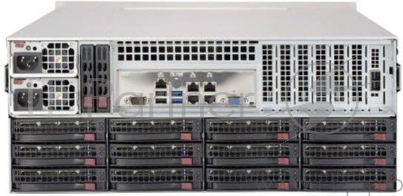 Корпус SuperMicro CSE-847BE1C4-R1K23LPB 2x1200W черный