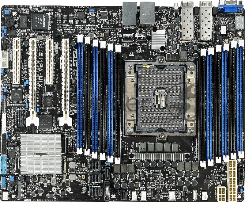 Материнская Плата Asus Z11PA-U12/10G-2S Soc-3647 iC622 ATX 12xDDR4 13xSATA3 SATA RAID i210AT GgbEth/10GgbEth Ret