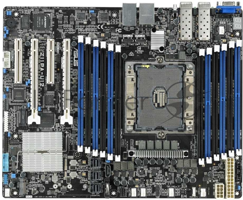 Материнская Плата Asus Z11PA-U12/10G-2S Soc-3647 iC622 ATX 12xDDR4 13xSATA3 SATA RAID i210AT GgbEth/10GgbEth Ret