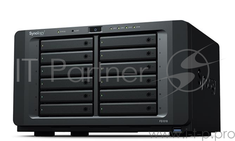 СХД настольное исполнение 12BAY NO HDD USB3 FS1018 SYNOLOGY