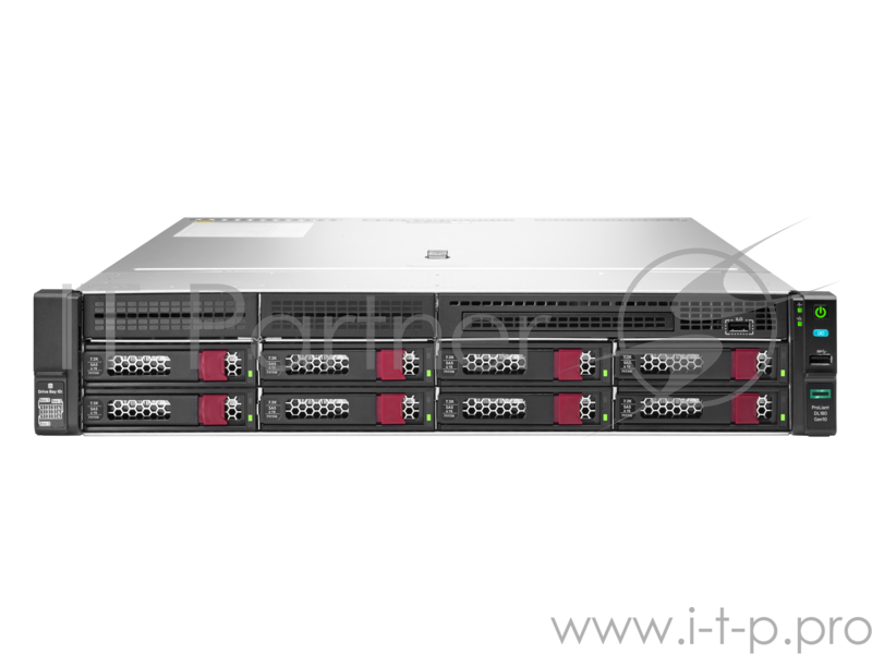 Сервер HPE ProLiant DL180 Gen10 1x3106 1x16Gb SAS/SATA S100i 1G 2P 1x500W (879513-B21)