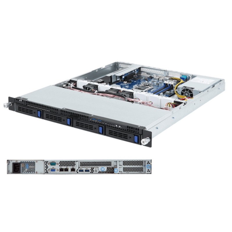 Платформа R121-340 1U, LGA1151, Intel C232, 4 x DDR4, 4 x 3.5