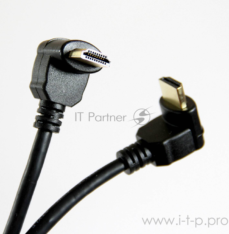 Кабель Telecom Кабель (CG501D_A90_2M) HDMI 19M/M угловыми коннекторами, 1.8м, 1.4V 6926123462713