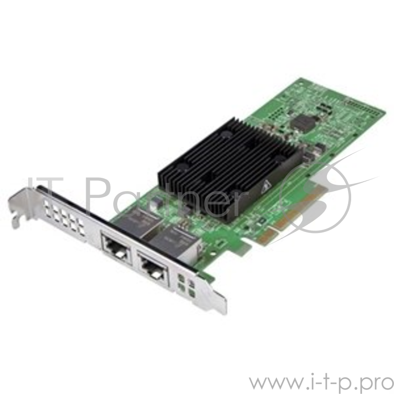 Сетевой адаптер DELL NIC Broadcom 57406 Dual Port 10GBase-T PCIe Full Height Adapter (TRXFW) (analog 540-BBGU)