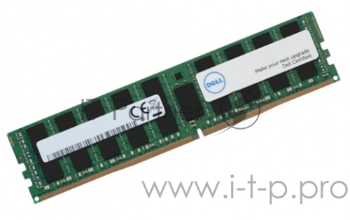 Модуль RDIMM 32 Гбайт, 2667 МТ/с, двухранговый 32GB RDIMM, 2666MT/s, Dual Rank, CK, 14G