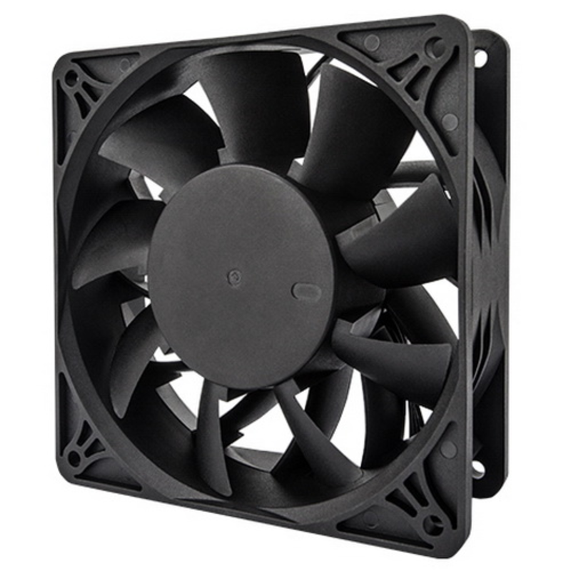 Вентилятор в корпус AS14038BVH-M1 FAN 140*140*38mm (FOR ASIC), TWO ball, 12V*2.8A, 3600rpm, 270CFM, 27.95 mmH2O, 5557-4pin + Molex , OEM {52}