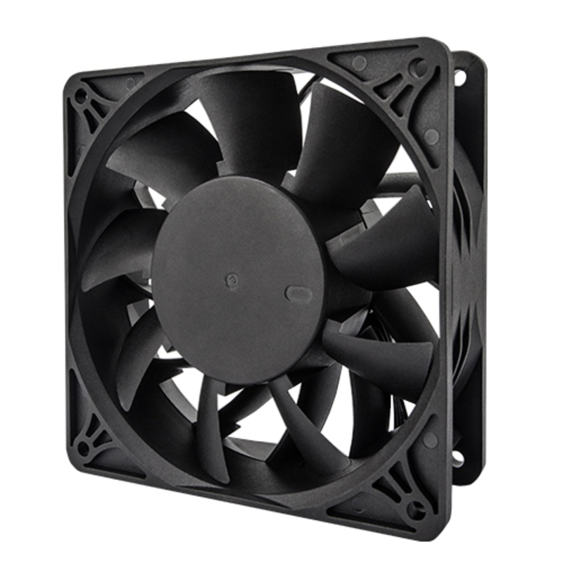Вентилятор в корпус 12038BLH-N12 FAN 120*120*38mm, Molex. Two ball, 12V*2.5A, 4600rpm, 205.47CFM, 27.2.mmH2O, 64.6dBA OEM {40}