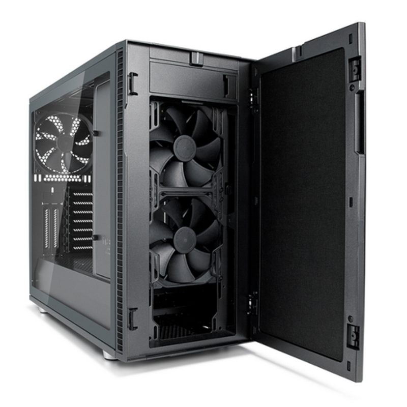 Корпус Define R6 Grey Tempered Glass FD-CA-DEF-R6-GY-TG (085935)