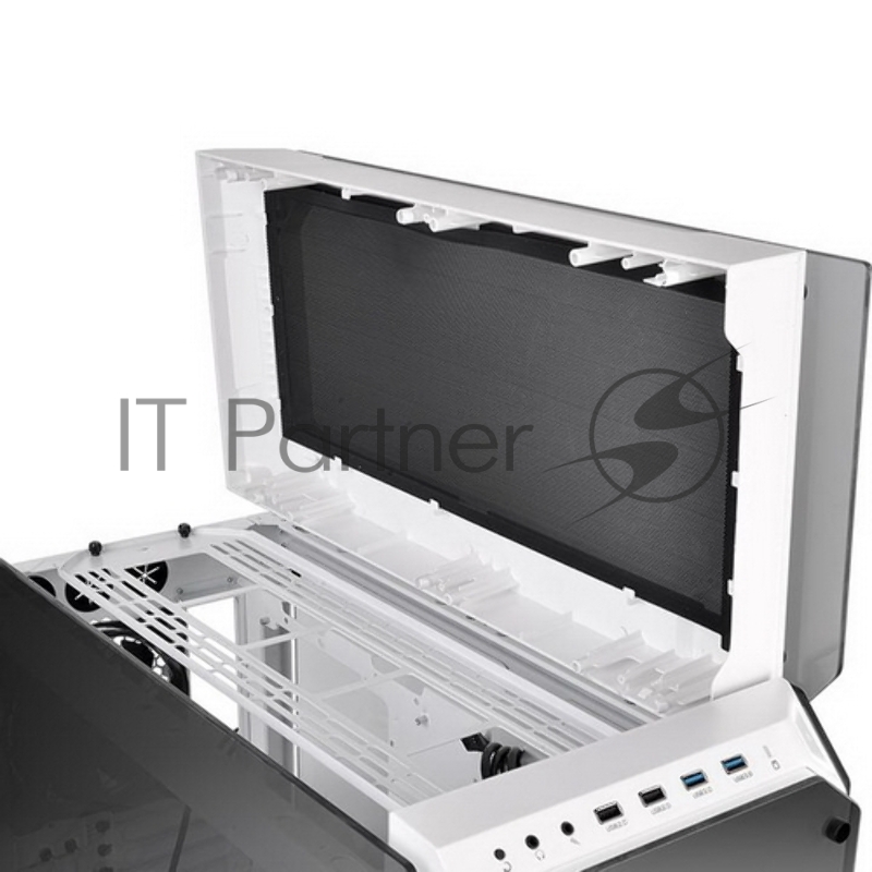 Корпус View 71 TG Snow CA-1I7-00F6WN-00 White/Win/SPCC/Tempered Glass*4/Color Box/Riing 140mm White Fan*2