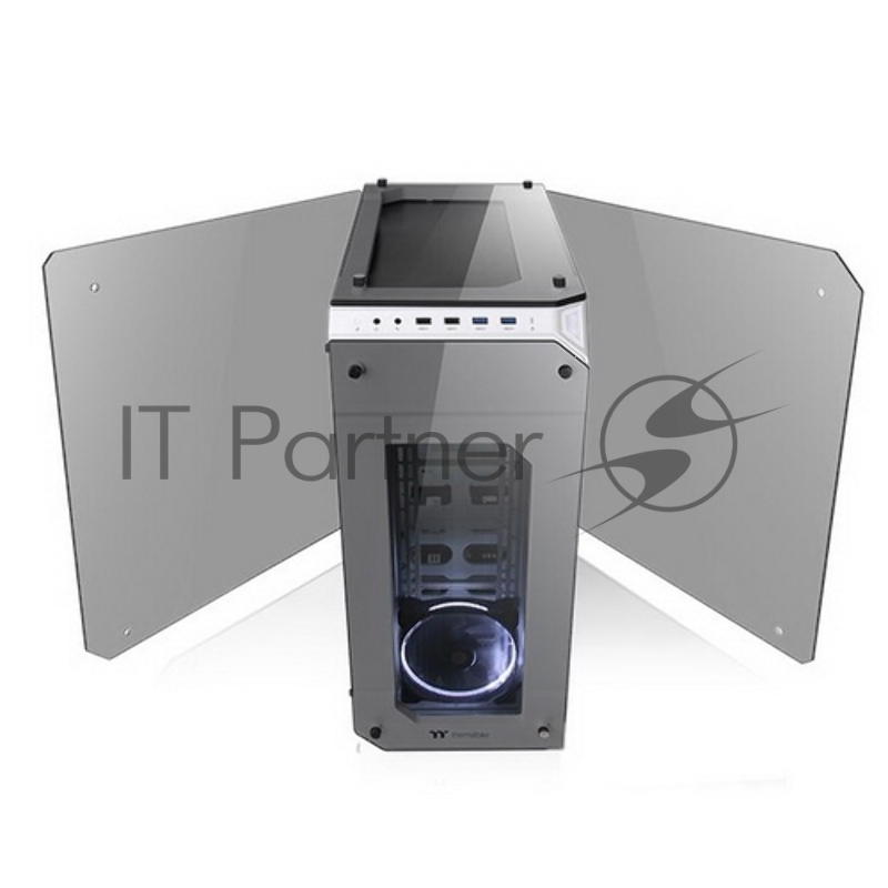 Корпус View 71 TG Snow CA-1I7-00F6WN-00 White/Win/SPCC/Tempered Glass*4/Color Box/Riing 140mm White Fan*2