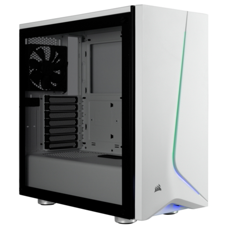 Корпус Carbide SPEC-06 RGB Tempered Glass Mid-Tower Gaming Case, White CC-9011147-WW