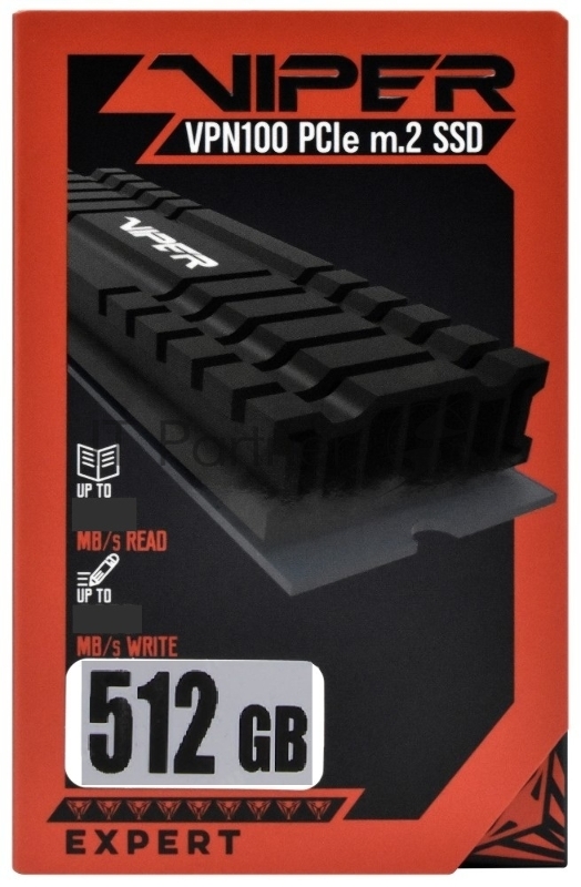 SSD жесткий диск M.2 2280 512GB VIPER VPN100-512GM28H PATRIOT