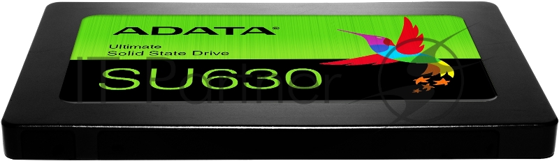 Накопитель SSD 2.5 960GB ADATA SU630SS Client SSD ASU630SS-960GQ-R SATA 6Gb/s, 520/450, IOPS 40/65K, MTBF 1.5M, 3D QLC, 200TBW, RTL