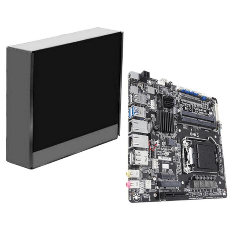 Материнская плата GA-IMB310TN, Socket 1151, Intel®H310, 2xDDR4-2133 SO-DIMM, HDMI+DP+LVDS, 1xPCI-Ex4, 1xMiniPCI-E, 2xSATA3, 1xM.2, 8 Ch Audio, 2xGLan, (2+2)xUSB2.0, (2+2)xUSB3.0, Thin Mini-ITX, RTL {10}