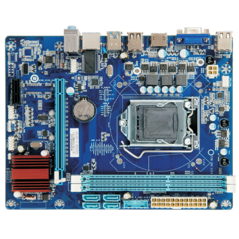 Материнская плата H81JAK-U, Socket 1150, Intel®H81, 2xDDR3-1600, D-SUB+HDMI, 1xPCI-Ex16, 1xPCI-Ex1, 4xSATA2, 6 Ch Audio, GLan, (2+4)xUSB2.0, (2+0)xUSB3.0, 2xPS/2, mATX, RTL {20}