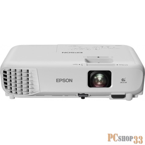 Проектор Epson EB-S05 V11H838040 {LCD, разрешение: 800x600, яркость: 3200 лм, контрастность: 15000:1, вес: 2.4 кг}