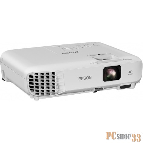 Проектор Epson EB-S05 V11H838040 {LCD, разрешение: 800x600, яркость: 3200 лм, контрастность: 15000:1, вес: 2.4 кг}