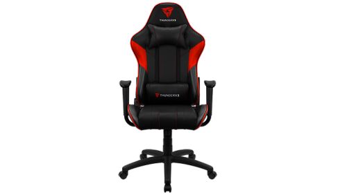 Игровое кресло ThunderX3 EC3-BR black/red (AIR Tech, экокожа, регулируемый угол наклона, механизм качания)