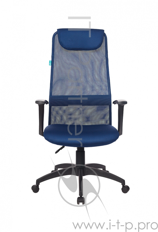 Кресло руководителя Бюрократ KB-8N/DB/TW-10N синий TW-05N TW-10N сетка