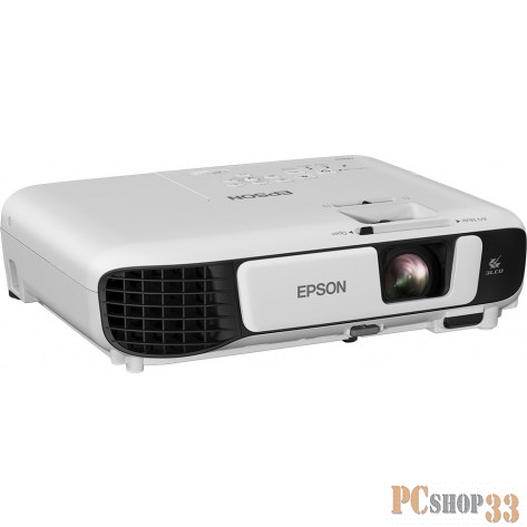 Проектор Epson EB-S41 V11H842040 {3xLCD, 3300 люмен, 15000:1, 800x600,D-Sub, HDMI, RCA, S-Video, USB}