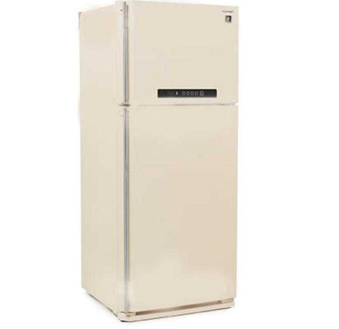 Холодильник Sharp SJ-PC58ABE бежевый (двухкамерный)