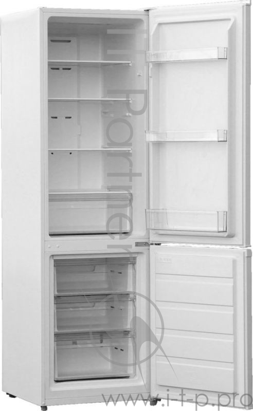 Холодильник Shivaki BMR-1803NFW белый (двухкамерный)