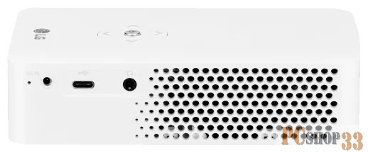 Проекторы LG LG PH30JG Белый PH30JG.ARUZ {DLP, LED, 720p 1280x720, 250Lm, 100000:1, HDMI, MHL, USB, USB Type-C, 1x1W speaker, WiFi, Bluetooth, 3D Ready, led 30000hrs, battery, 0.49kg}