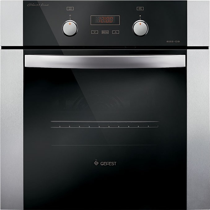Духовой шкаф Электрический GEFEST ЭДВ ДА 622-03 PH3 серебристый/черный