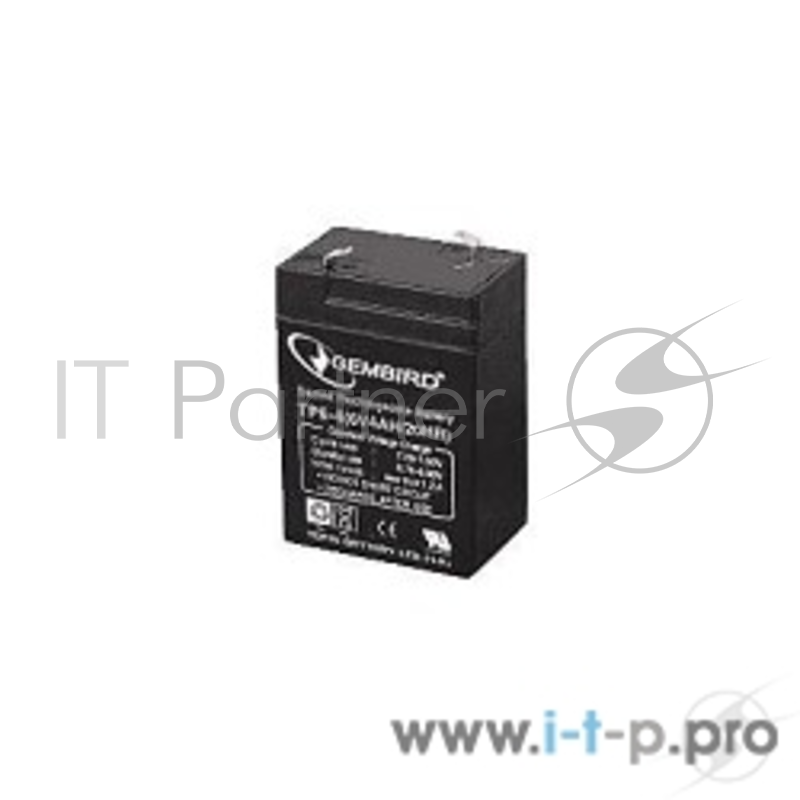 батареи Gembird/Energenie Аккумулятор для Источников Бесперебойного Питания BAT-6V4.5AH