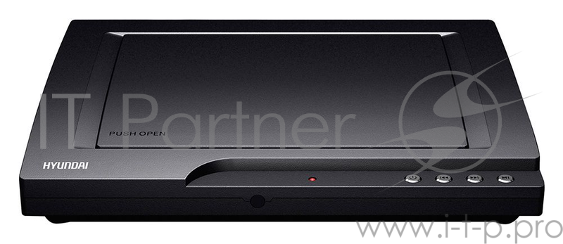 Плеер DVD Hyundai H-DVD140 черный ПДУ