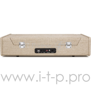 Виниловый проигрыватель Crosley NOMAD коричневый (Оцифровка, 33 1/3, 45 об/мин, 7