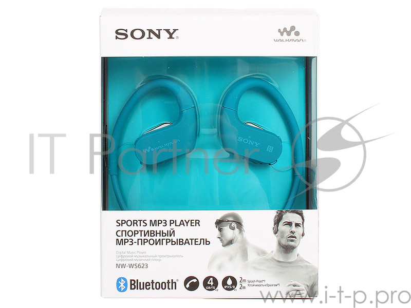 Плеер Sony NW-WS623 Blue